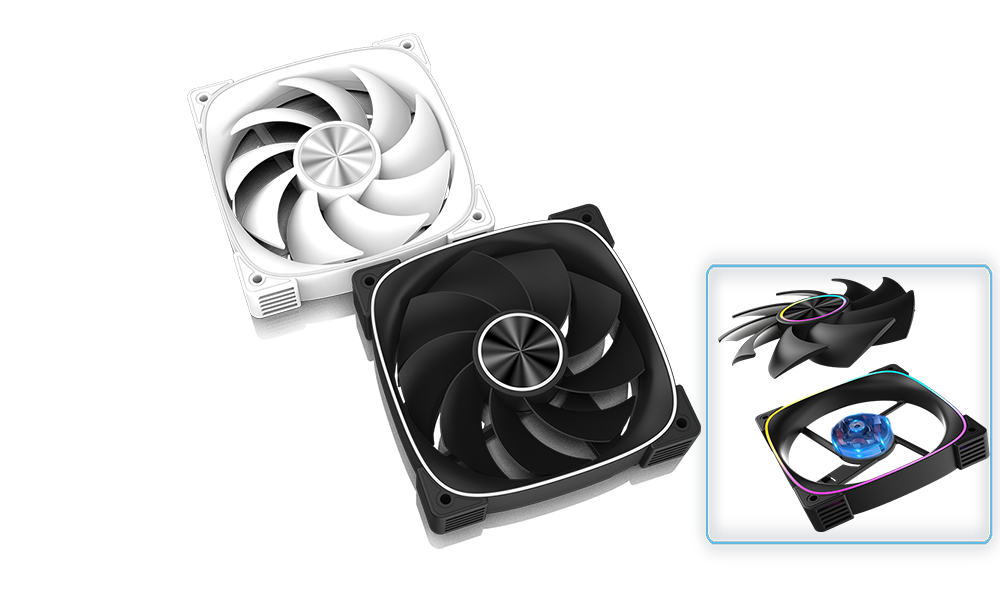 AINAR 艾納爾 AQUA FAN 308 風扇與燈光配件 產品設計