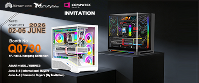 AINAR艾納爾首度參展COMPUTEX 2026 攜手MOLLYSHINES拓展全球與台灣市場