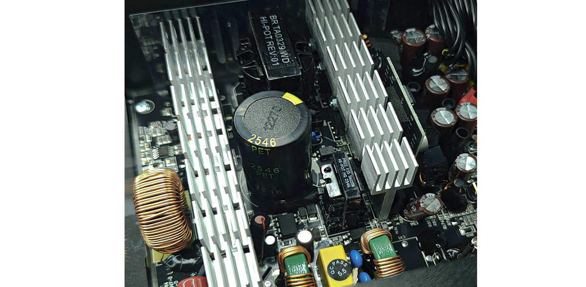 AINAR 艾納爾 EX650 電源供應器 核心用料