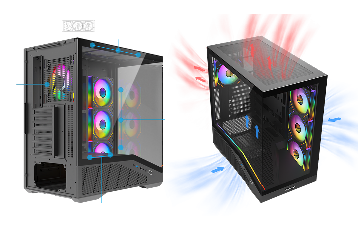 AINAR 艾納爾 L245 TYPE-C 機殼 散熱架構