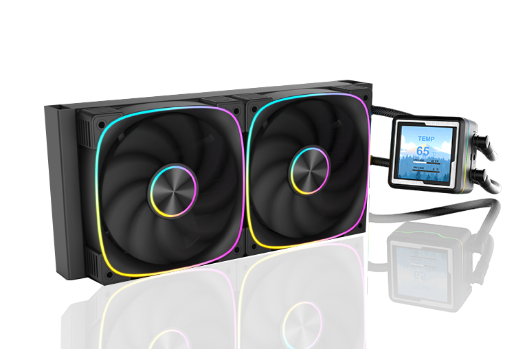 AINAR 艾納爾 AQUA TEMP LCD 240 CPU散熱器 圖片 2/2