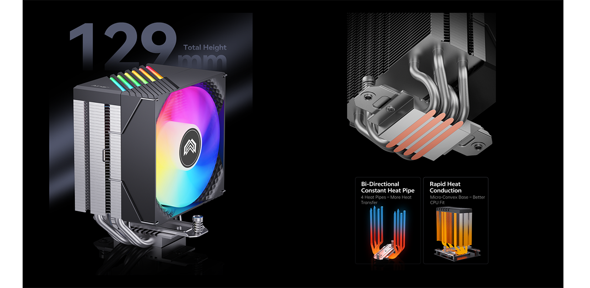 AINAR 艾納爾 AIR MAX M4 CPU散熱器 產品細節