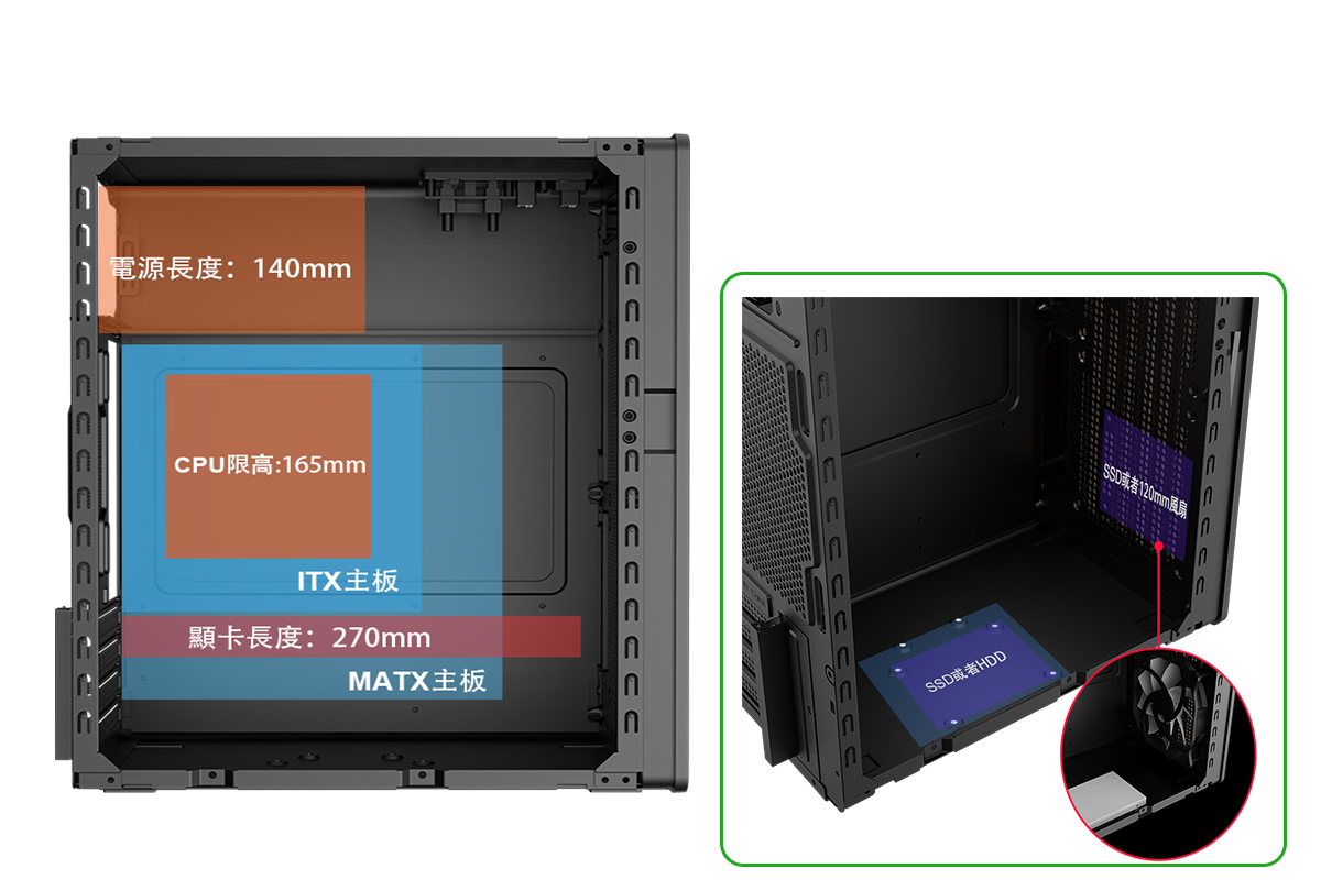 AINAR 艾納爾 MOKU7 機殼 硬體相容