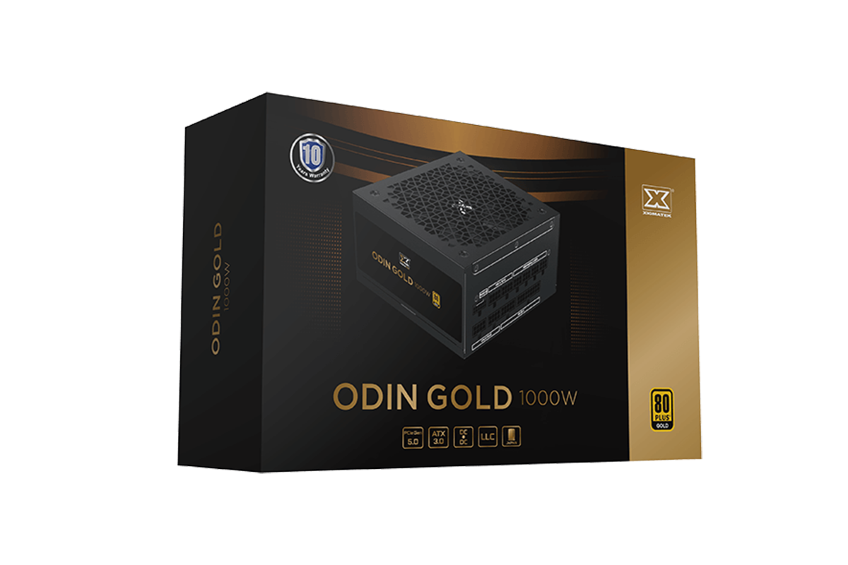 AINAR 艾納爾 Odin Gold1000W 電源供應器 80 PLUS 金牌高效能