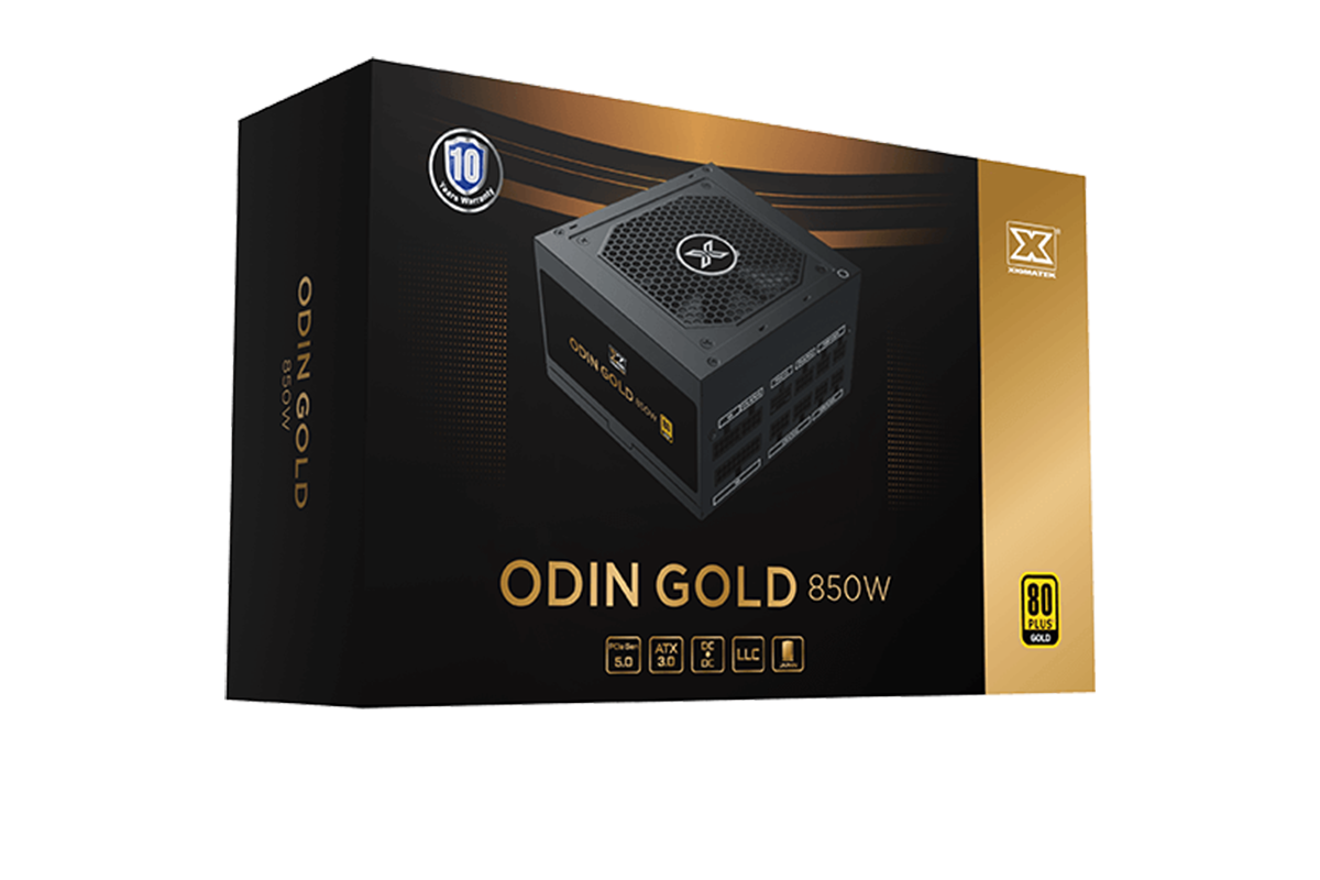 AINAR 艾納爾 Odin Gold 850W 電源供應器 80 PLUS 金牌高效能