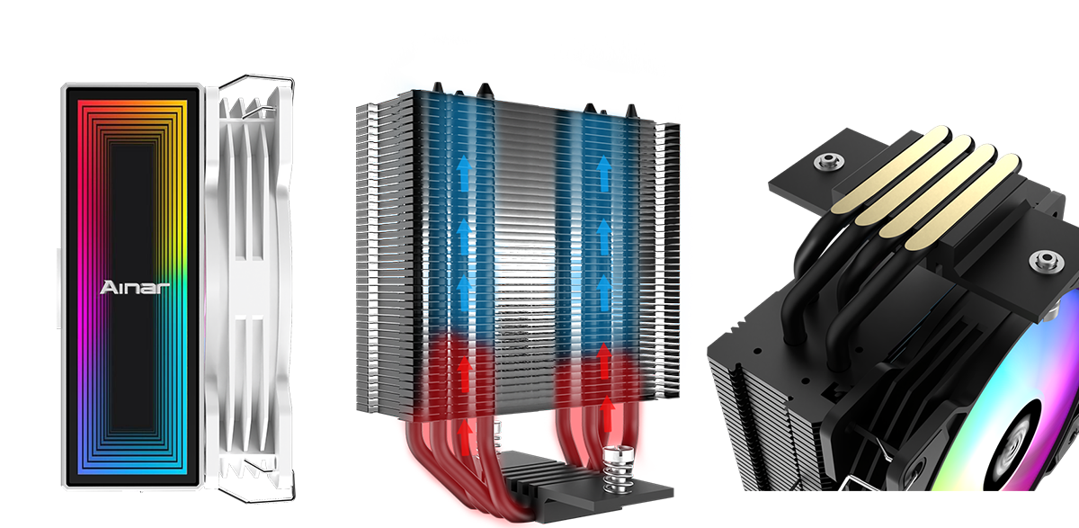 AINAR 艾納爾 AIRFLOW F4 CPU散熱器 產品細節